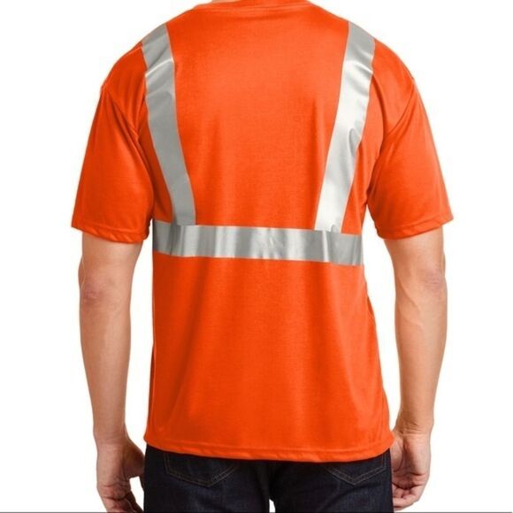 Corner Stone Orange safety shirt - Picture 3 of 11